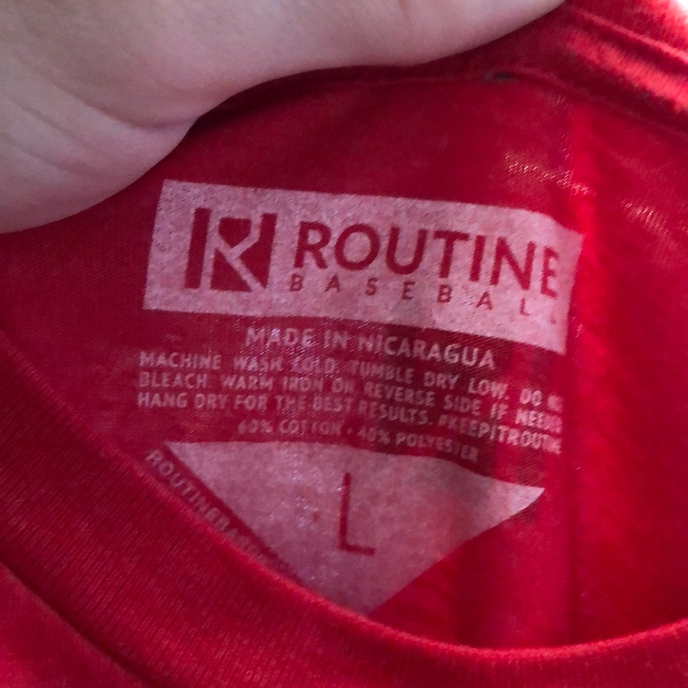 Routine Baseball Shirt - Picture 2 of 2